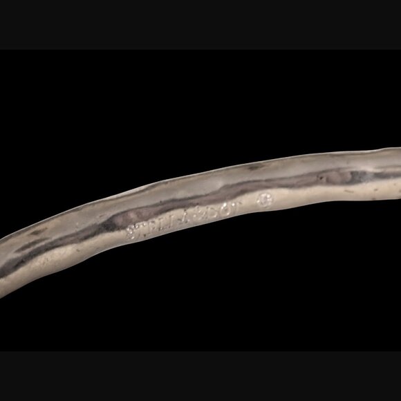 Stella & Dot Joyful OSFM Silver Tone Bar Multi Colored Bead Bracelet Stretch - Picture 3 of 10